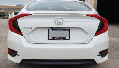 2016 2017 2018 Honda Civic Sedan Smoke Overlay Tint