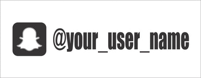 SnapChat @Your User Name