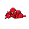 spiderman peeking