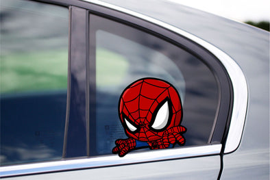 Cute Spider-Man Peeking