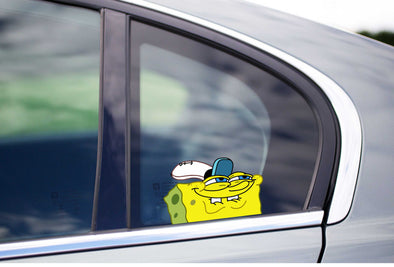 Spongebob Meme Peeking