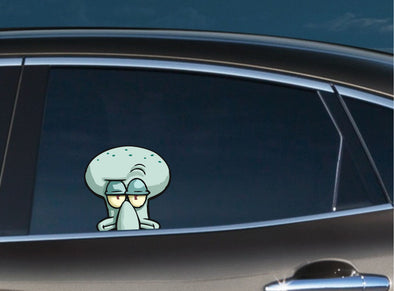 Squidward Peeking