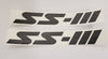 SS-III Celica Spoiler Decal 2PCS