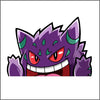 Gengar #3 Peeking