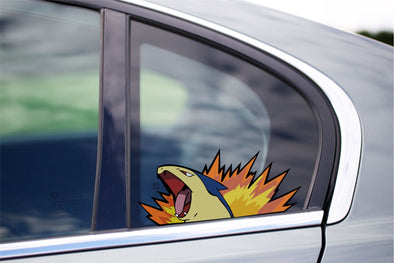 Typhlosion Peeking