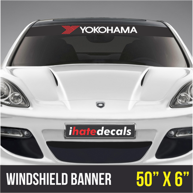 Windshield Banner Yokohama