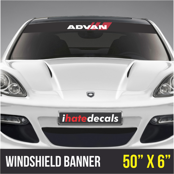 Windshield Banner Advan