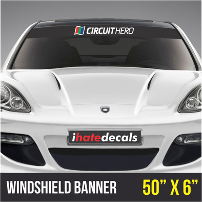Windshield Banner Circuit Hero
