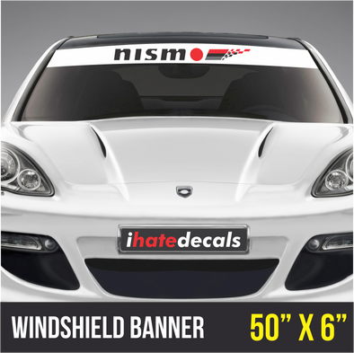 Windshield Banner Nismo