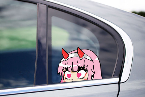 Zero Two Peeking